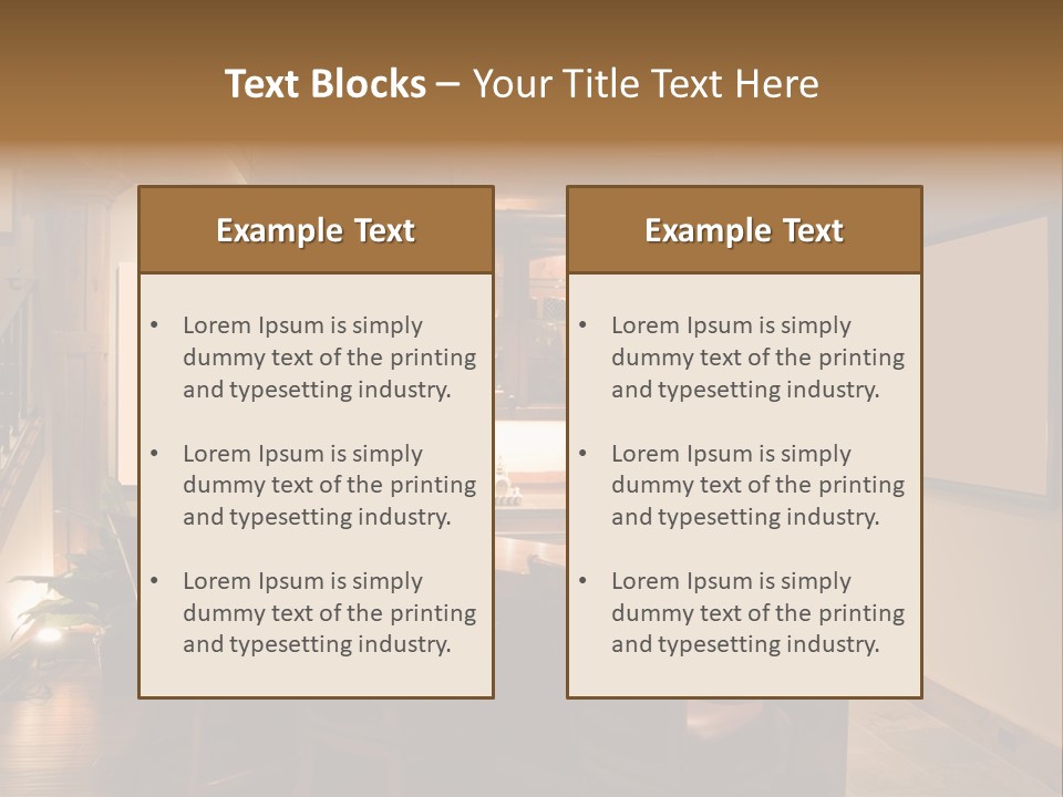 Blue Leisure City PowerPoint Template