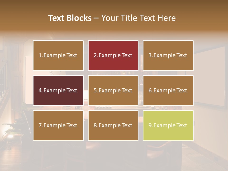 Blue Leisure City PowerPoint Template