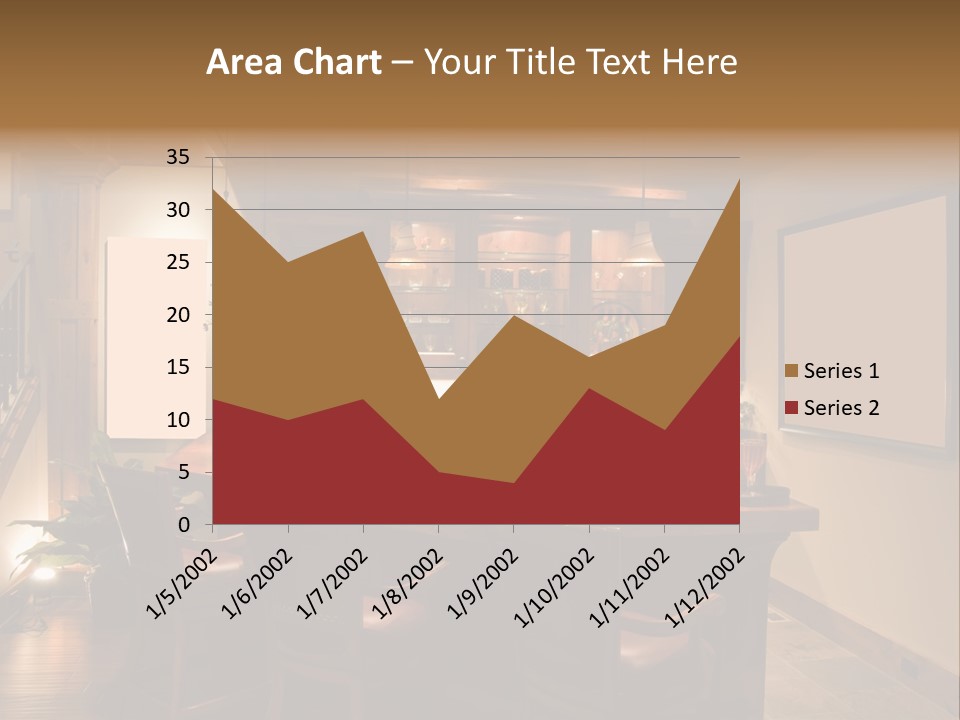 Blue Leisure City PowerPoint Template