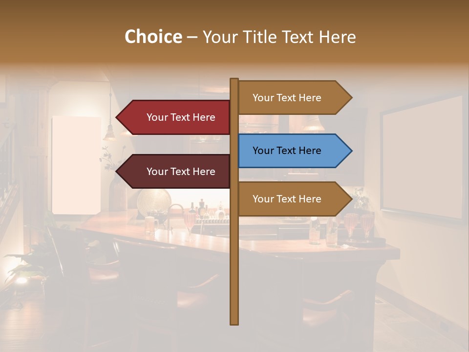 Blue Leisure City PowerPoint Template
