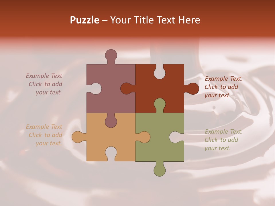 Wavy Swirl Stirring PowerPoint Template