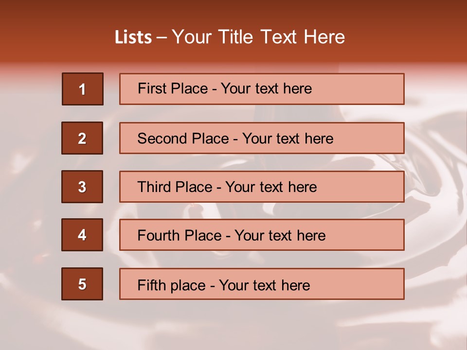 Wavy Swirl Stirring PowerPoint Template