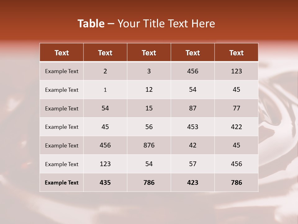 Wavy Swirl Stirring PowerPoint Template