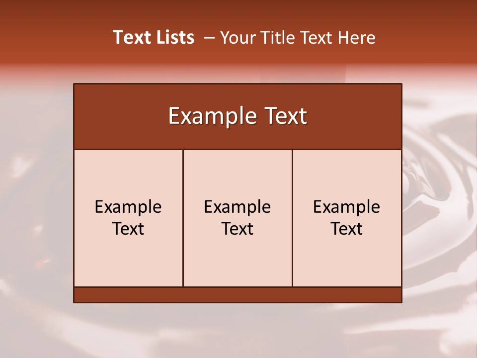 Wavy Swirl Stirring PowerPoint Template