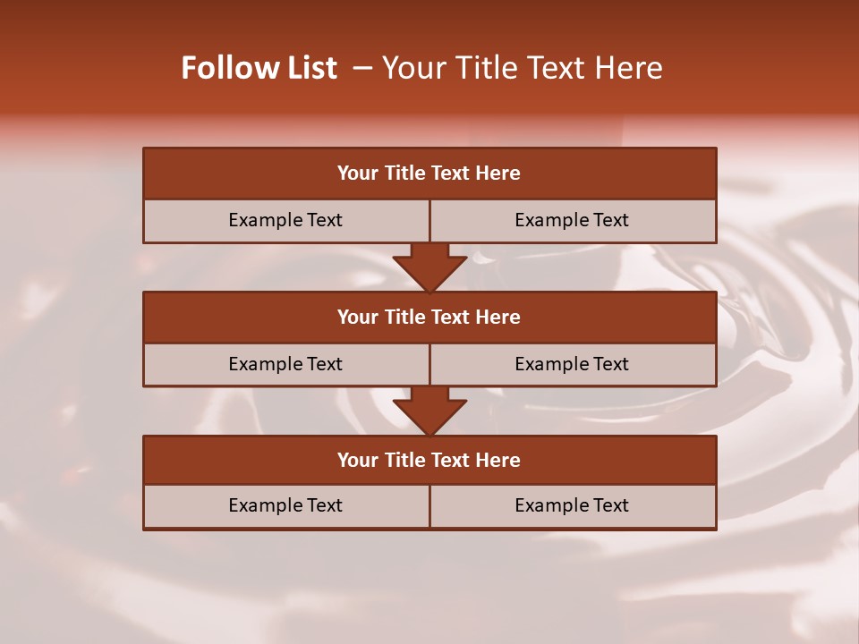 Wavy Swirl Stirring PowerPoint Template