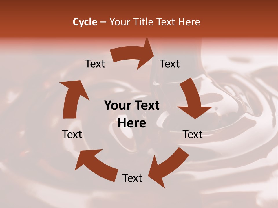 Wavy Swirl Stirring PowerPoint Template