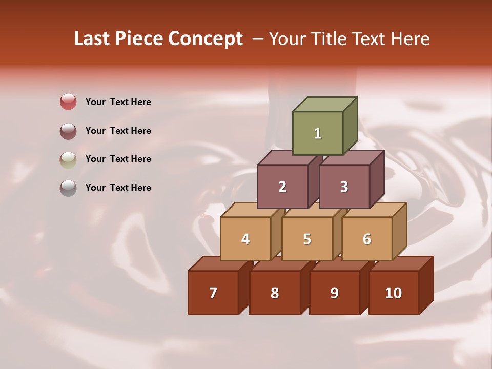 Wavy Swirl Stirring PowerPoint Template