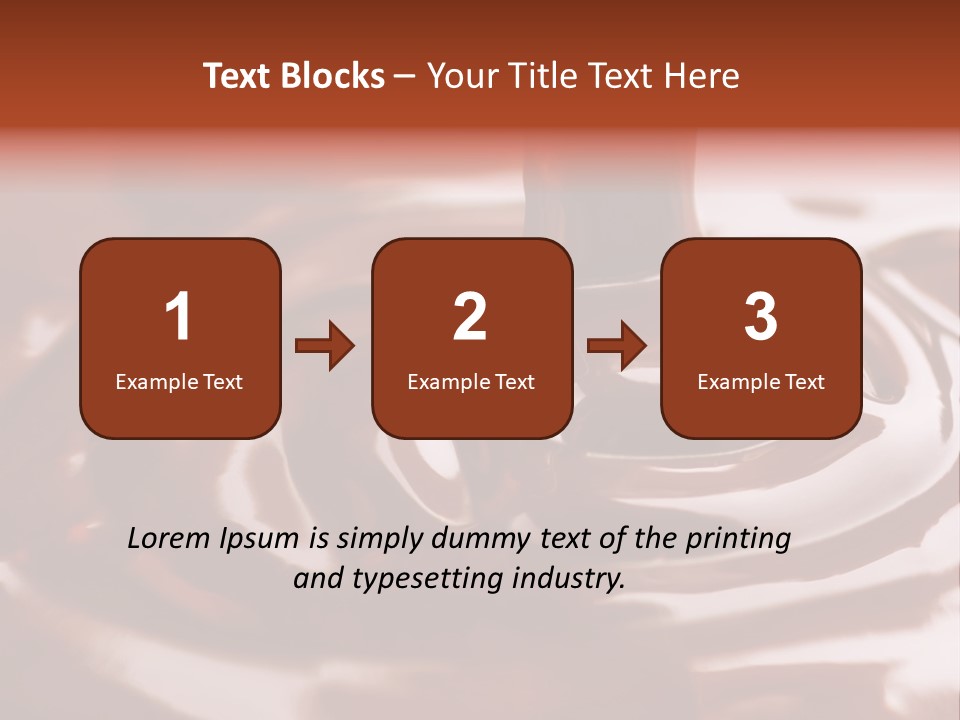 Wavy Swirl Stirring PowerPoint Template