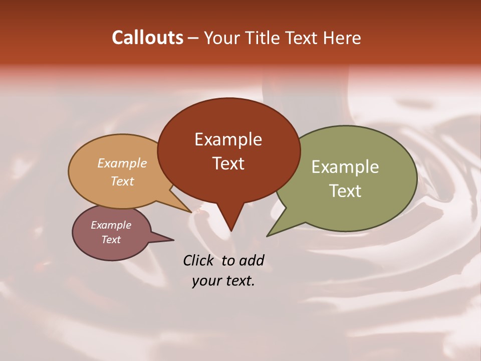 Wavy Swirl Stirring PowerPoint Template