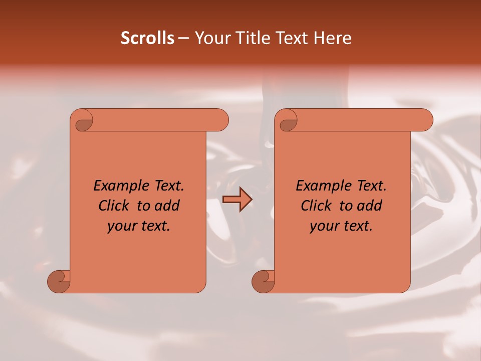 Wavy Swirl Stirring PowerPoint Template