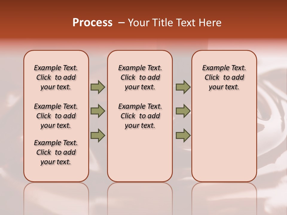 Wavy Swirl Stirring PowerPoint Template