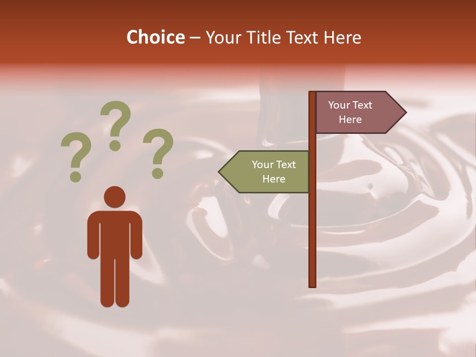 Wavy Swirl Stirring PowerPoint Template