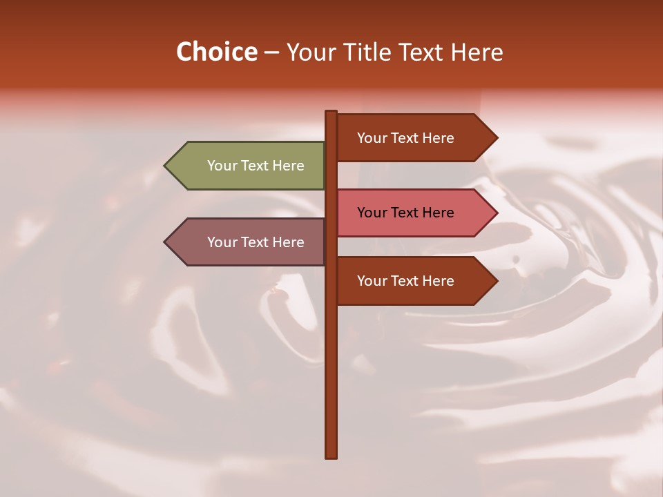 Wavy Swirl Stirring PowerPoint Template