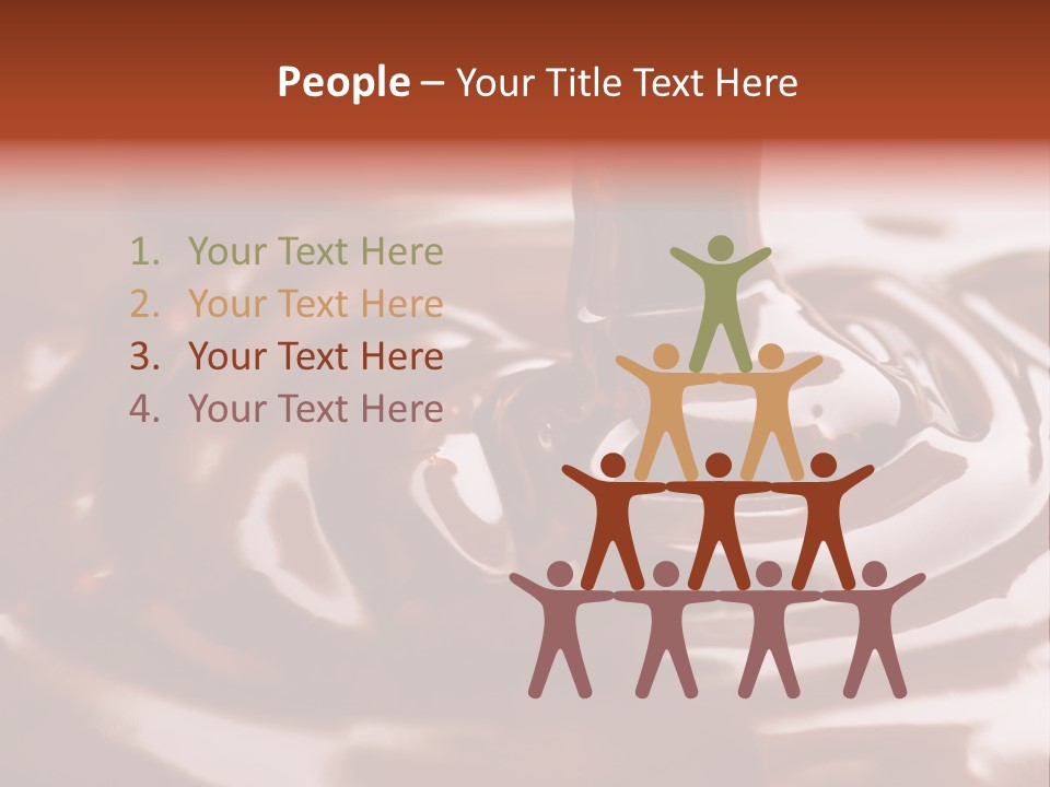 Wavy Swirl Stirring PowerPoint Template