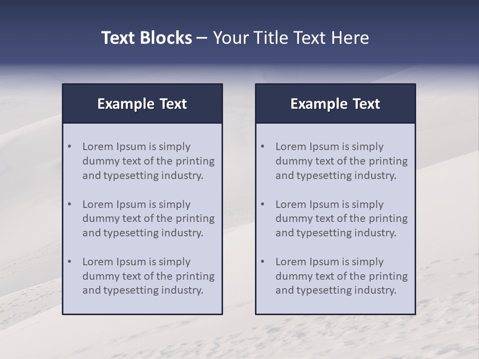Journey Morocco Clouds PowerPoint Template