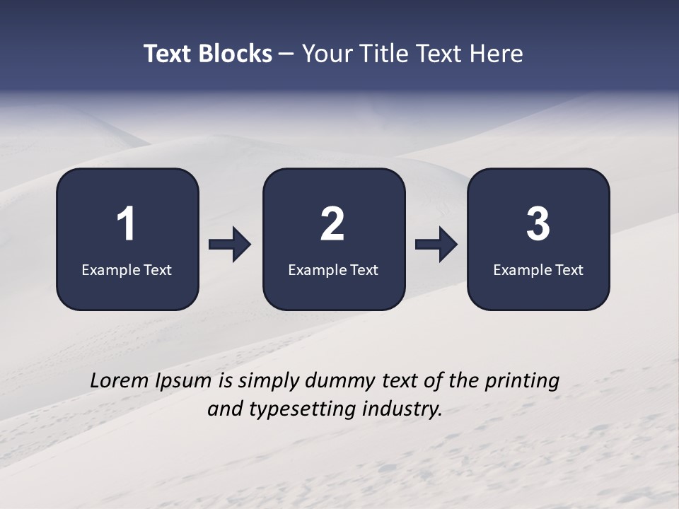 Journey Morocco Clouds PowerPoint Template