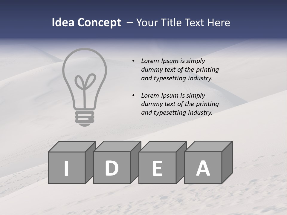 Journey Morocco Clouds PowerPoint Template