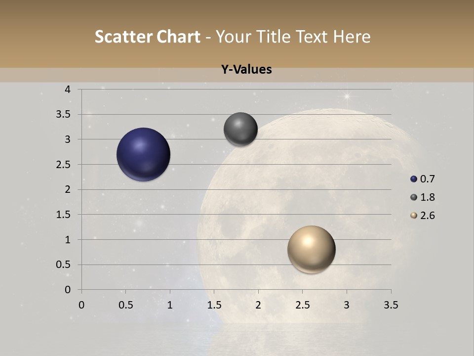 Sea Cosmos Starfield PowerPoint Template