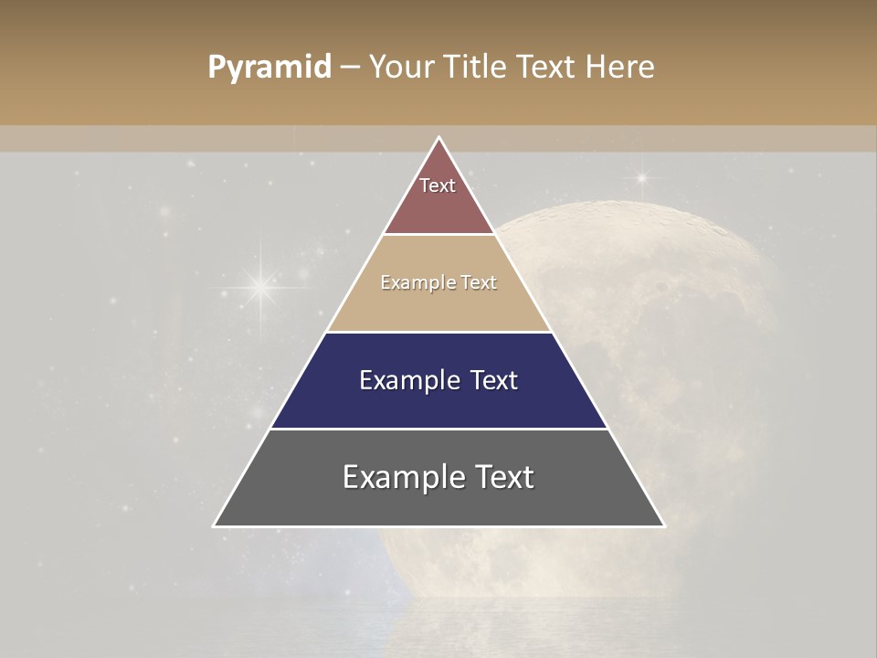 Sea Cosmos Starfield PowerPoint Template