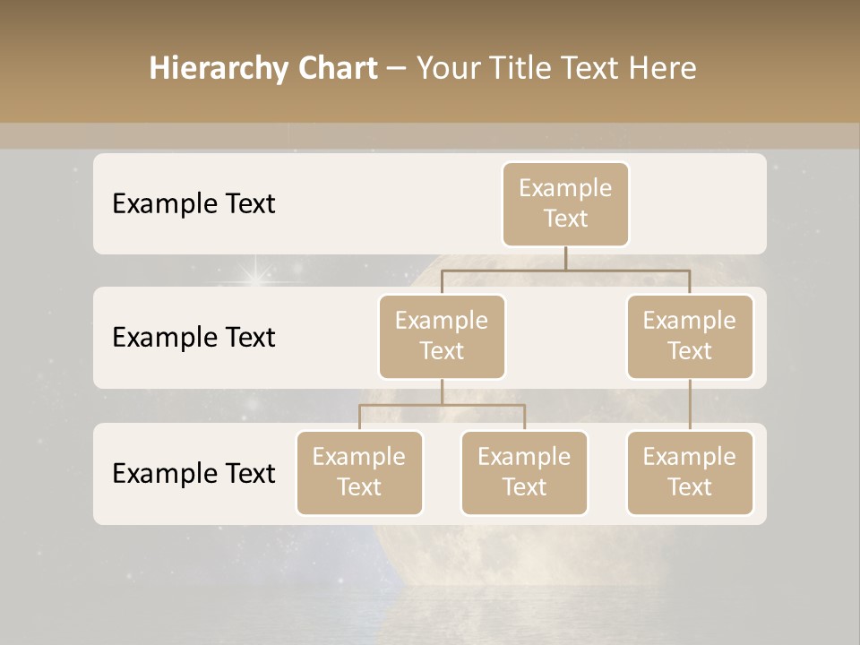 Sea Cosmos Starfield PowerPoint Template