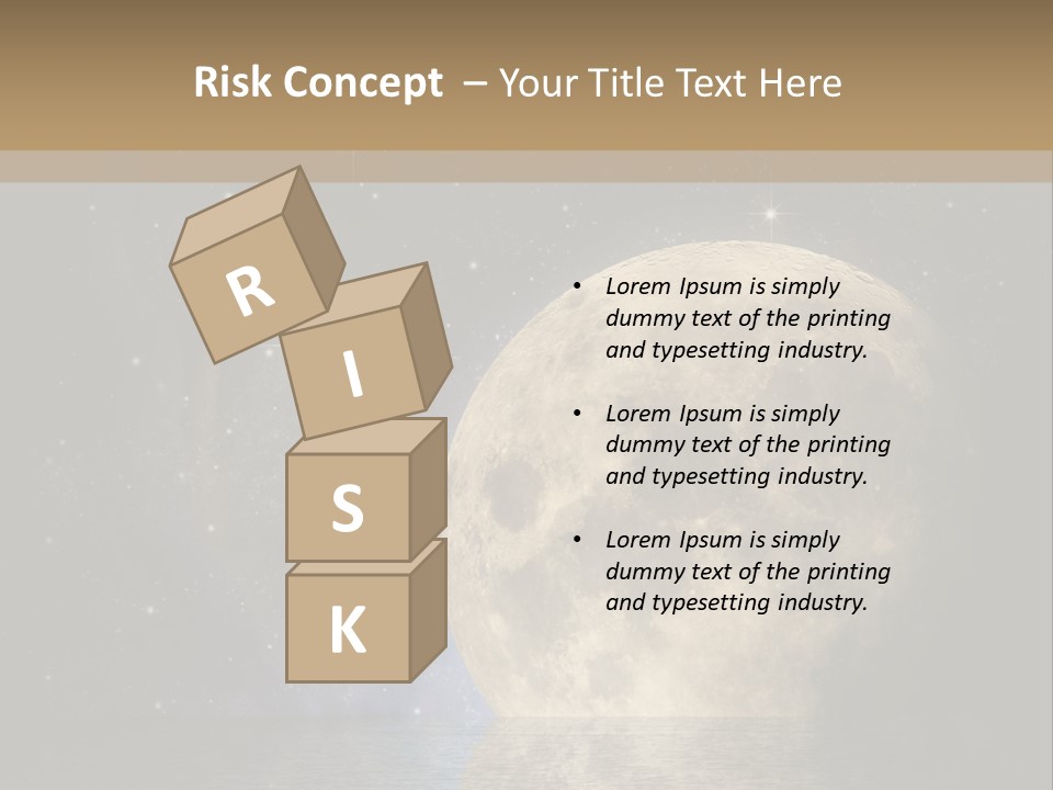 Sea Cosmos Starfield PowerPoint Template