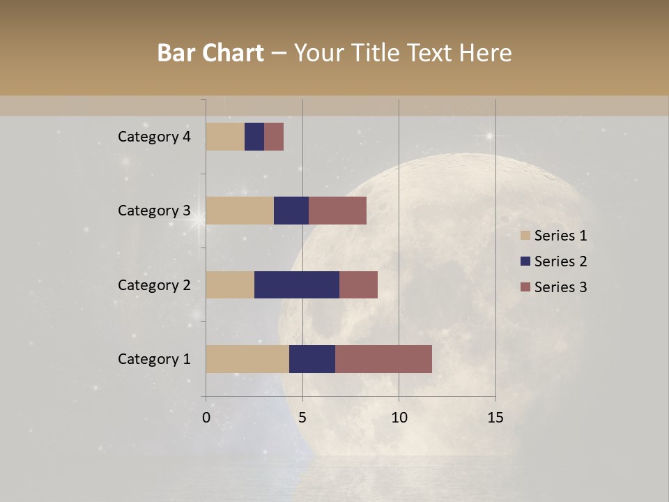 Sea Cosmos Starfield PowerPoint Template