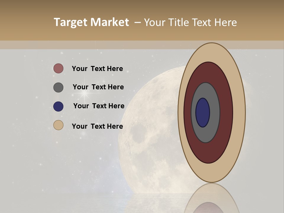 Sea Cosmos Starfield PowerPoint Template