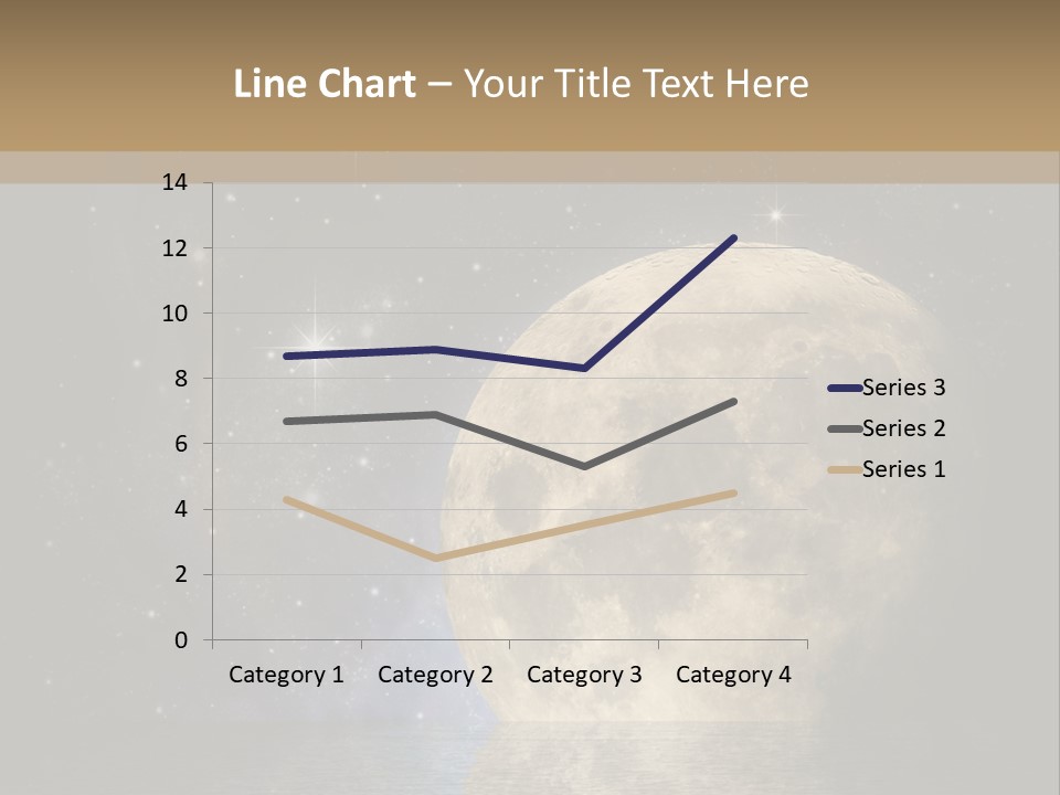 Sea Cosmos Starfield PowerPoint Template