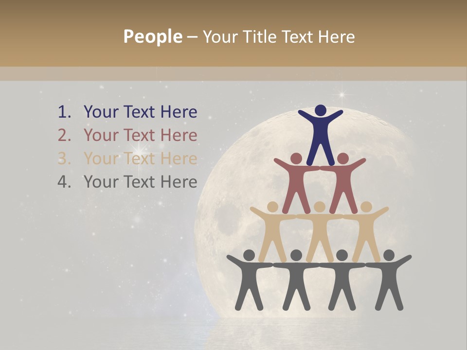 Sea Cosmos Starfield PowerPoint Template