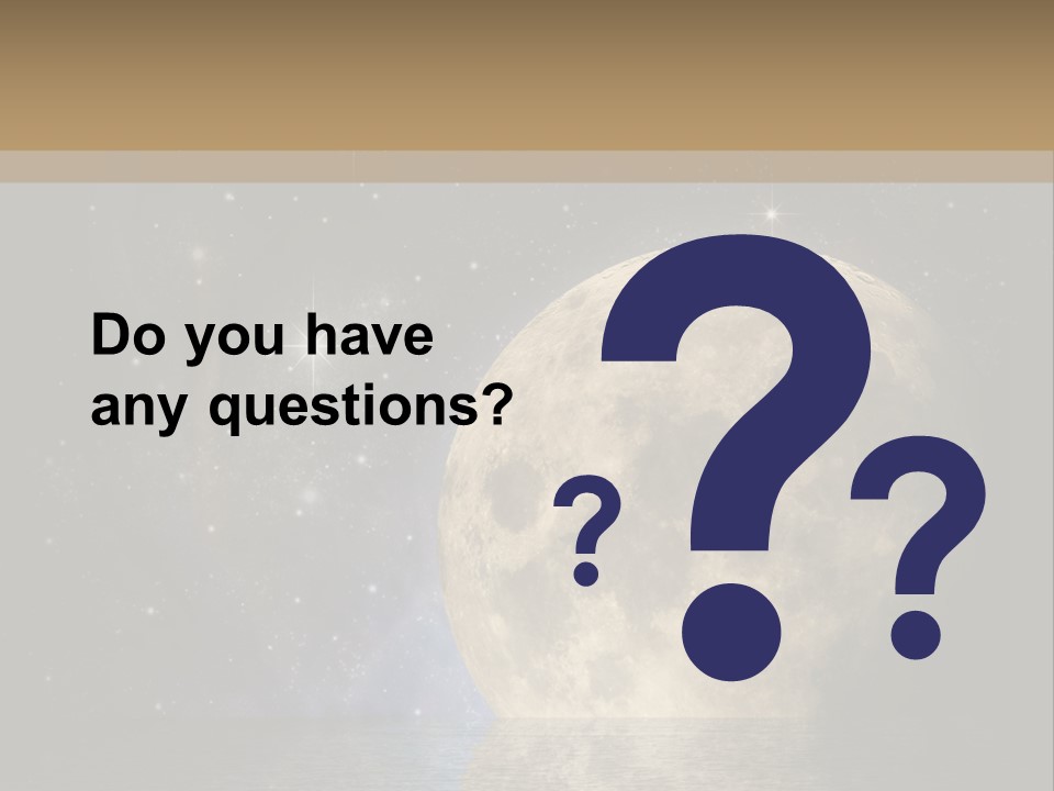 Sea Cosmos Starfield PowerPoint Template