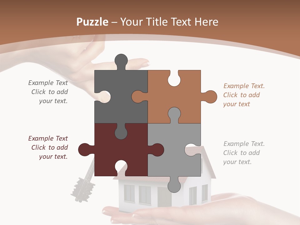 Metaphor House Offer PowerPoint Template