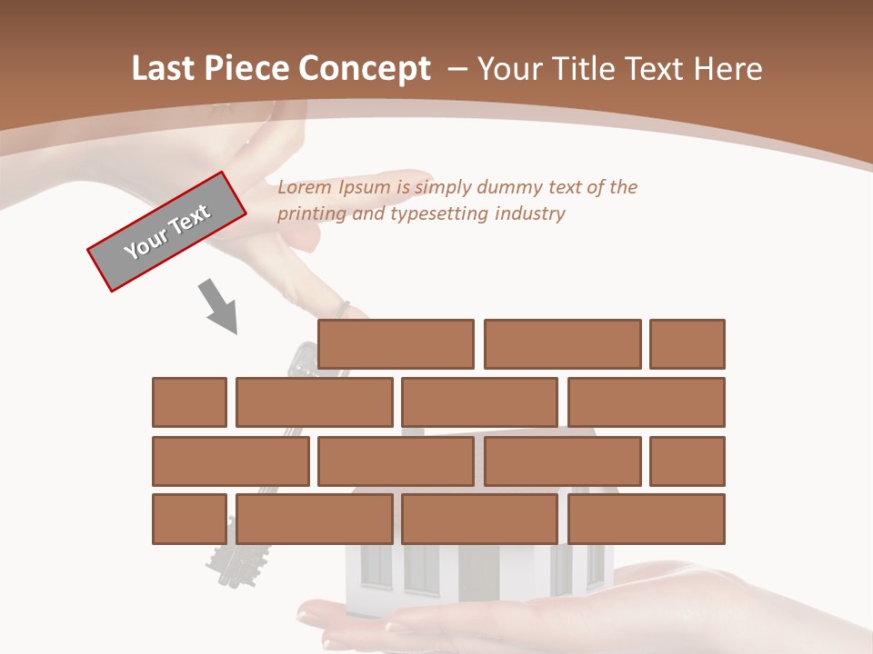 Metaphor House Offer PowerPoint Template