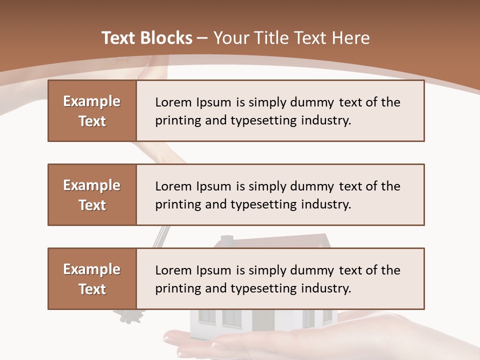 Metaphor House Offer PowerPoint Template