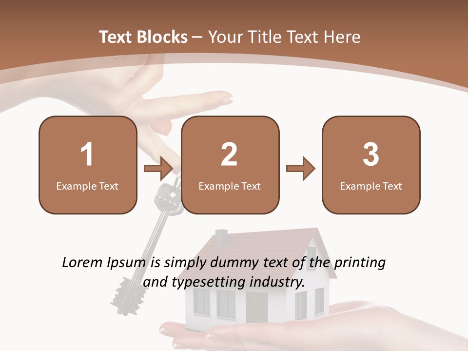 Metaphor House Offer PowerPoint Template