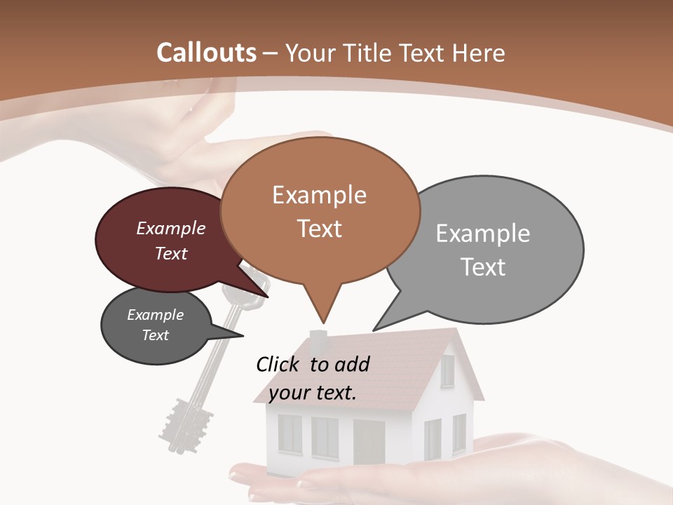 Metaphor House Offer PowerPoint Template