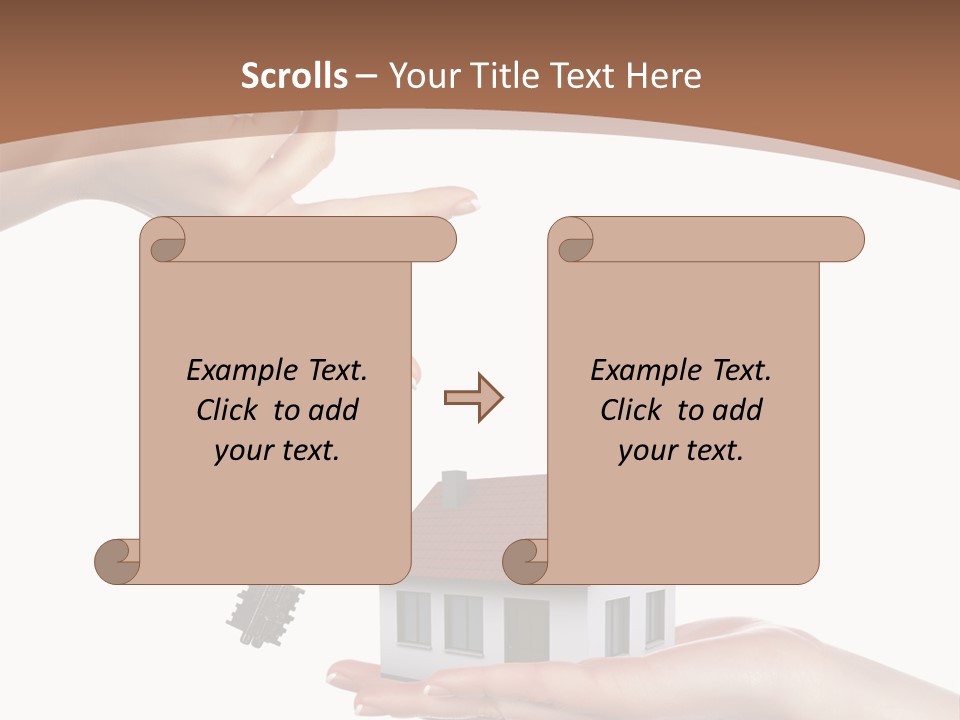 Metaphor House Offer PowerPoint Template