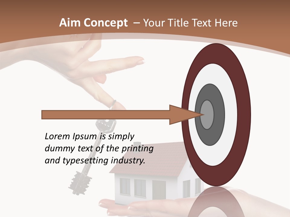 Metaphor House Offer PowerPoint Template