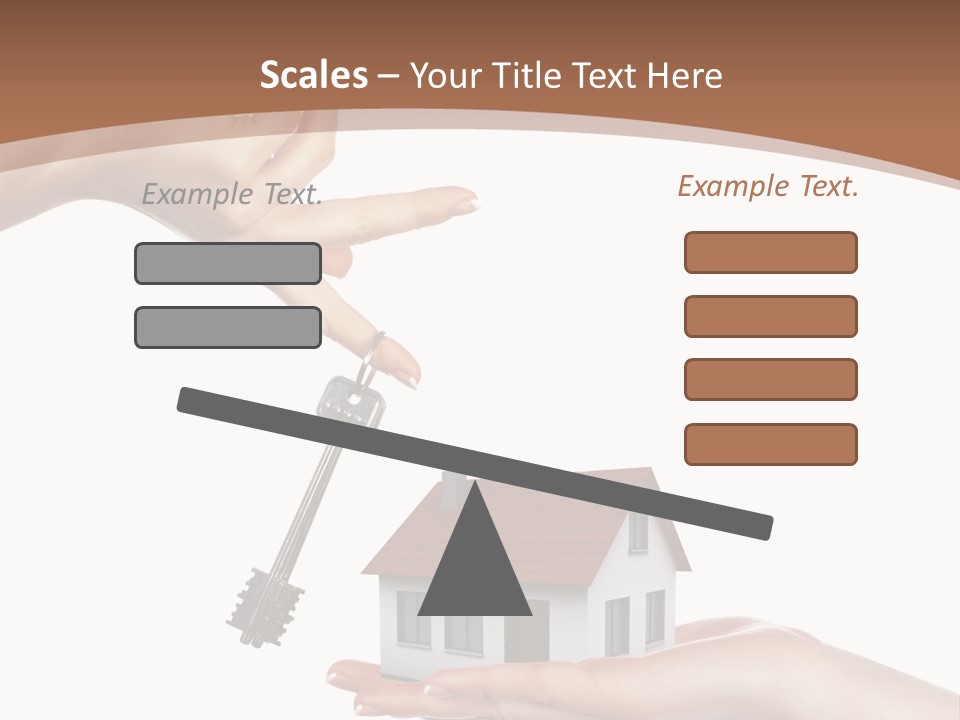 Metaphor House Offer PowerPoint Template