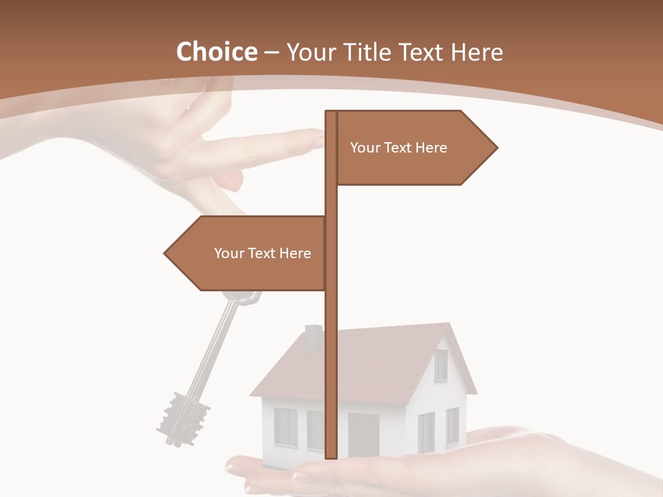 Metaphor House Offer PowerPoint Template