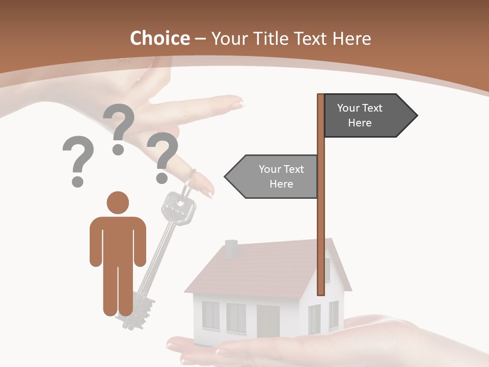 Metaphor House Offer PowerPoint Template