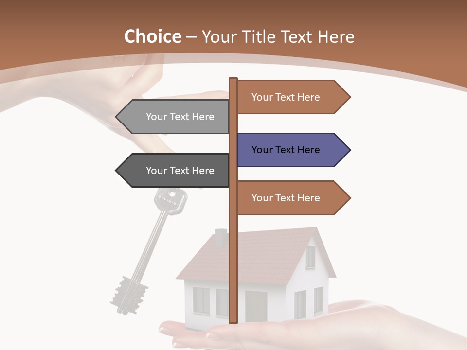 Metaphor House Offer PowerPoint Template