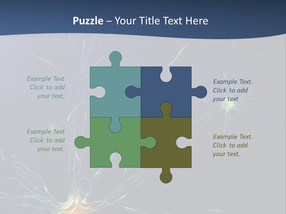 Wallpaper Microscope Infection PowerPoint Template