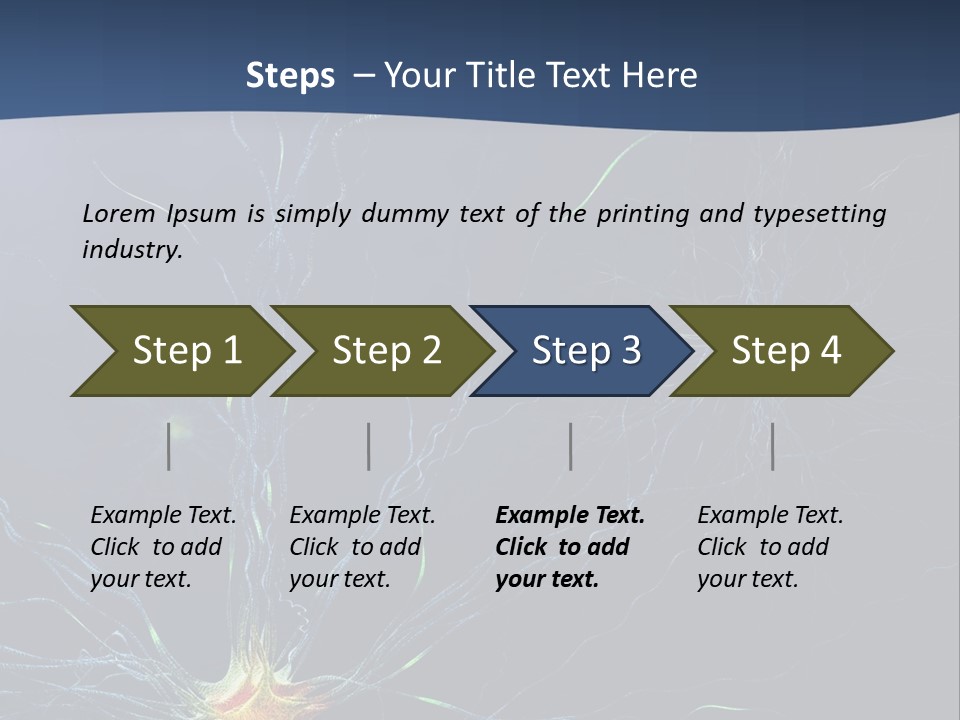 Wallpaper Microscope Infection PowerPoint Template