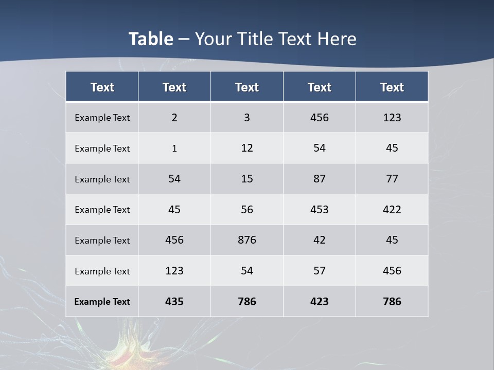 Wallpaper Microscope Infection PowerPoint Template