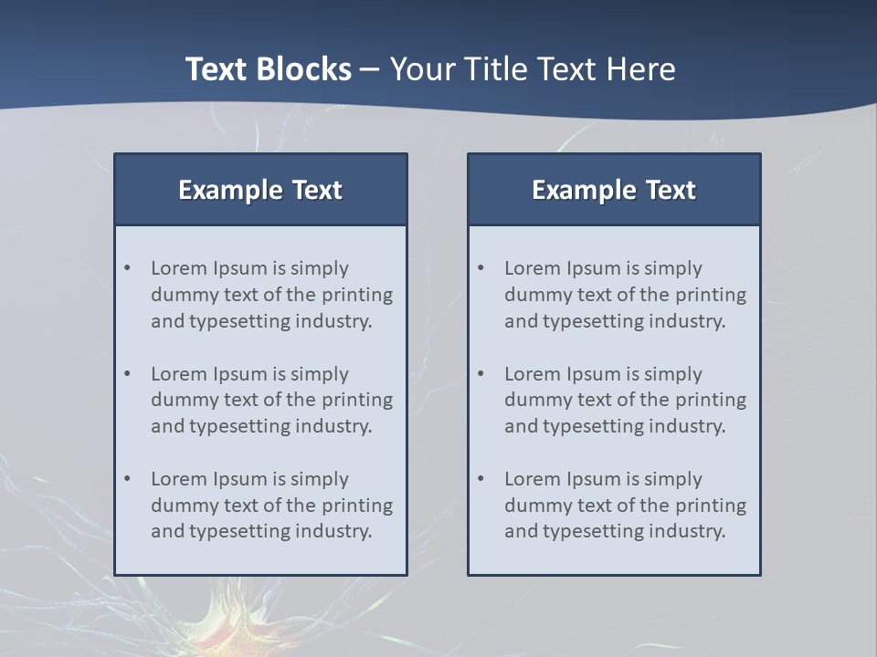 Wallpaper Microscope Infection PowerPoint Template