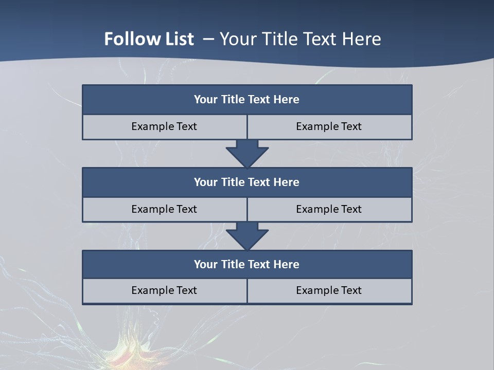 Wallpaper Microscope Infection PowerPoint Template