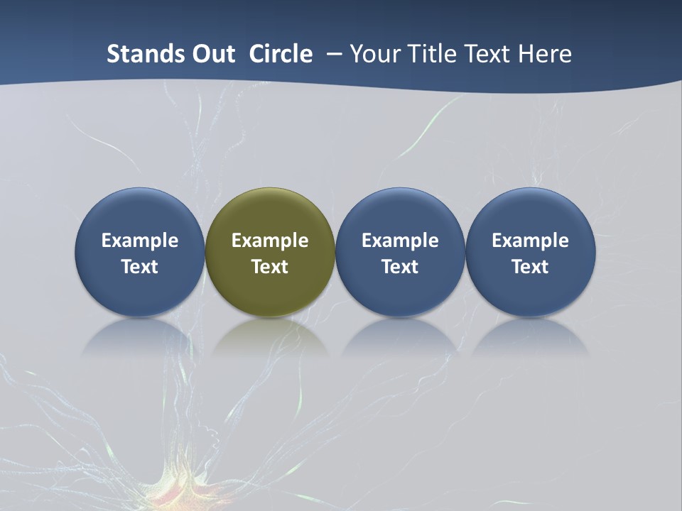 Wallpaper Microscope Infection PowerPoint Template