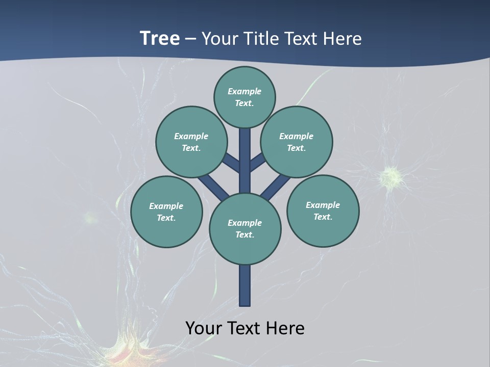 Wallpaper Microscope Infection PowerPoint Template