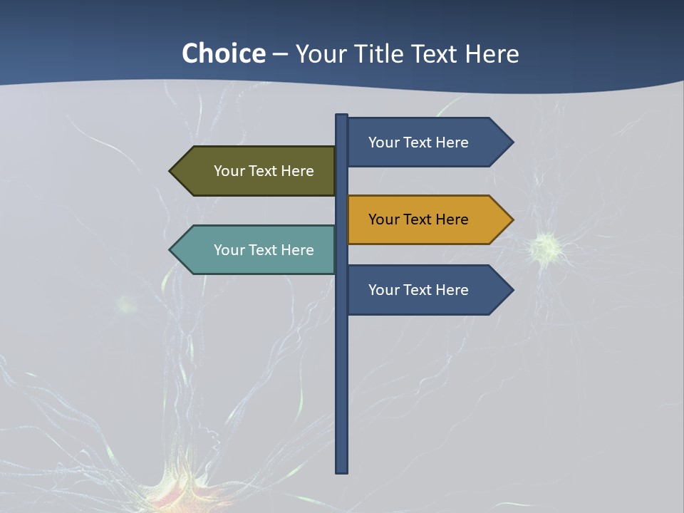 Wallpaper Microscope Infection PowerPoint Template
