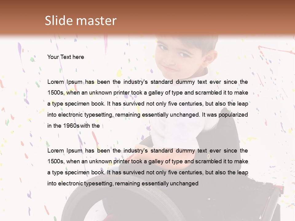 Injury Myelomeningocele Adorable PowerPoint Template